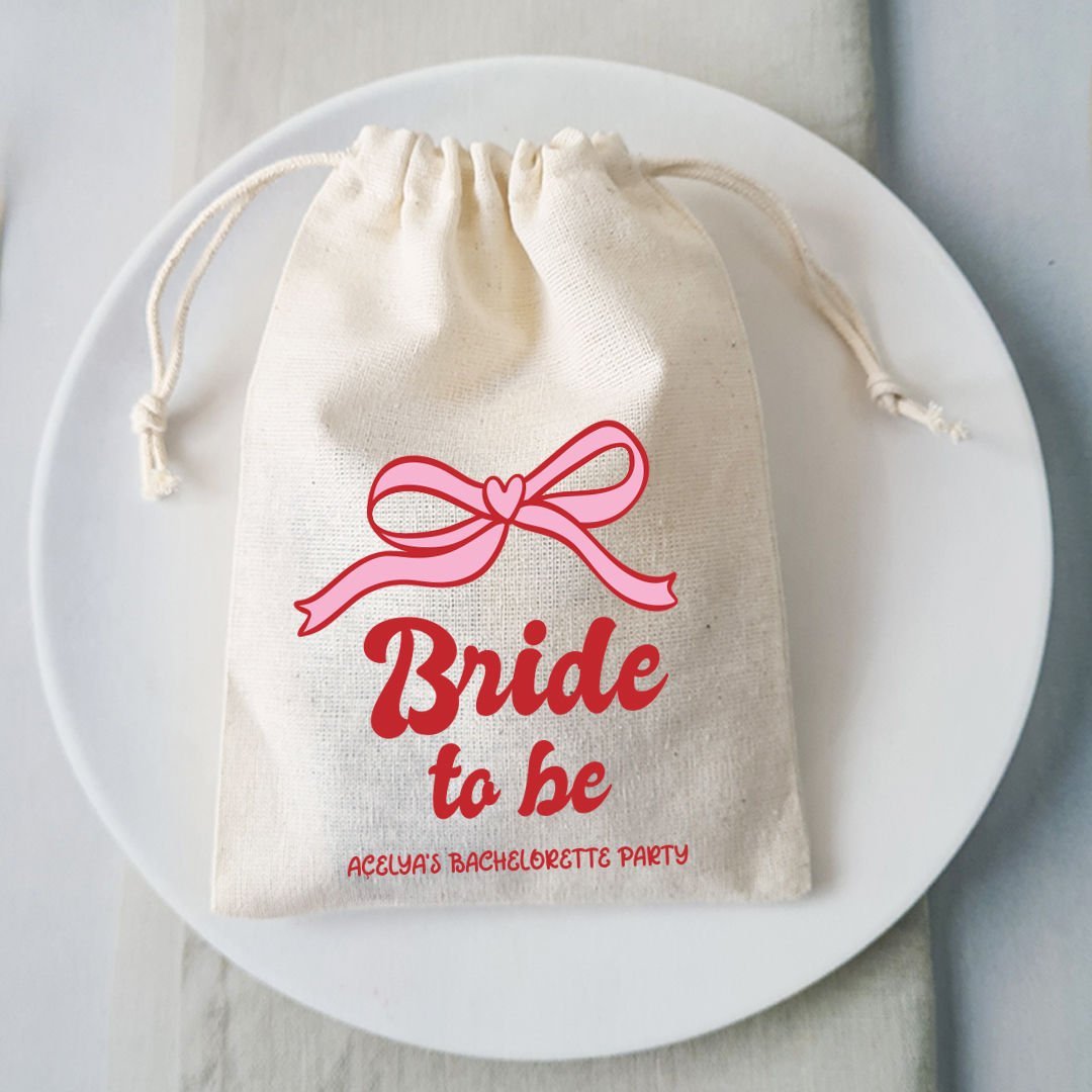 Pembe Fiyonk Konseptler Bride to be Hediye Kesesi