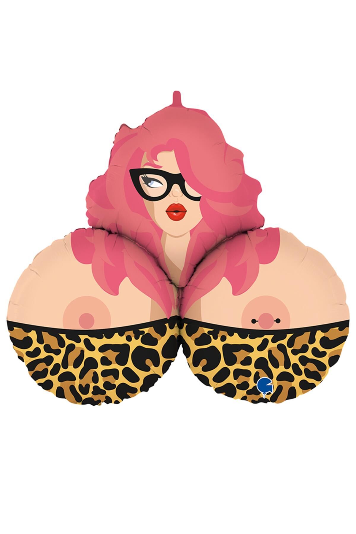 Bekarlığa Veda Parti Balonu Büyük Boy 90 cm Kadın Şekilli Folyo Balon