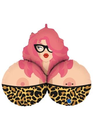 Bekarlığa Veda Parti Balonu Büyük Boy 90 cm Kadın Şekilli Folyo Balon