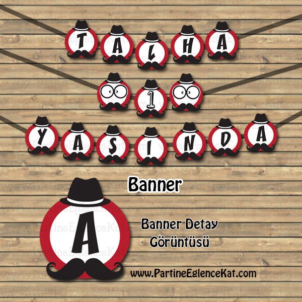 Bıyık Konsept Banner