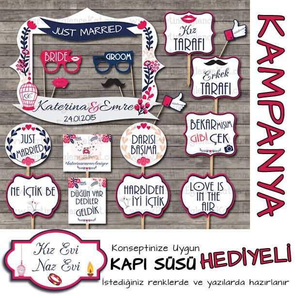 Fuşya-Lacivert Konsept 2li Kampanyalı Paket