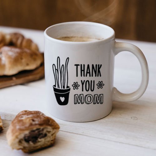 Thank You Mom Anneye Özel Kupa Bardak