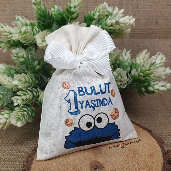 Kurabiye Canavarı Konsept Lavanta Kesesi