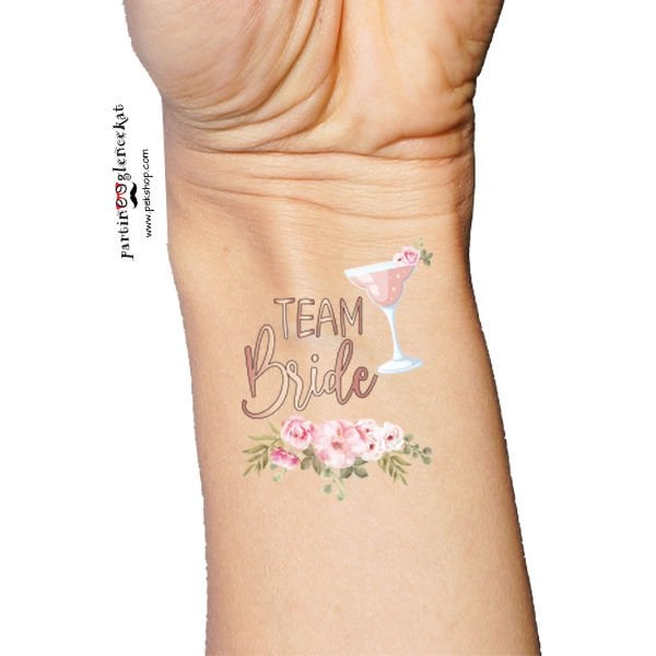 Rose Gold Team Bride Dövme