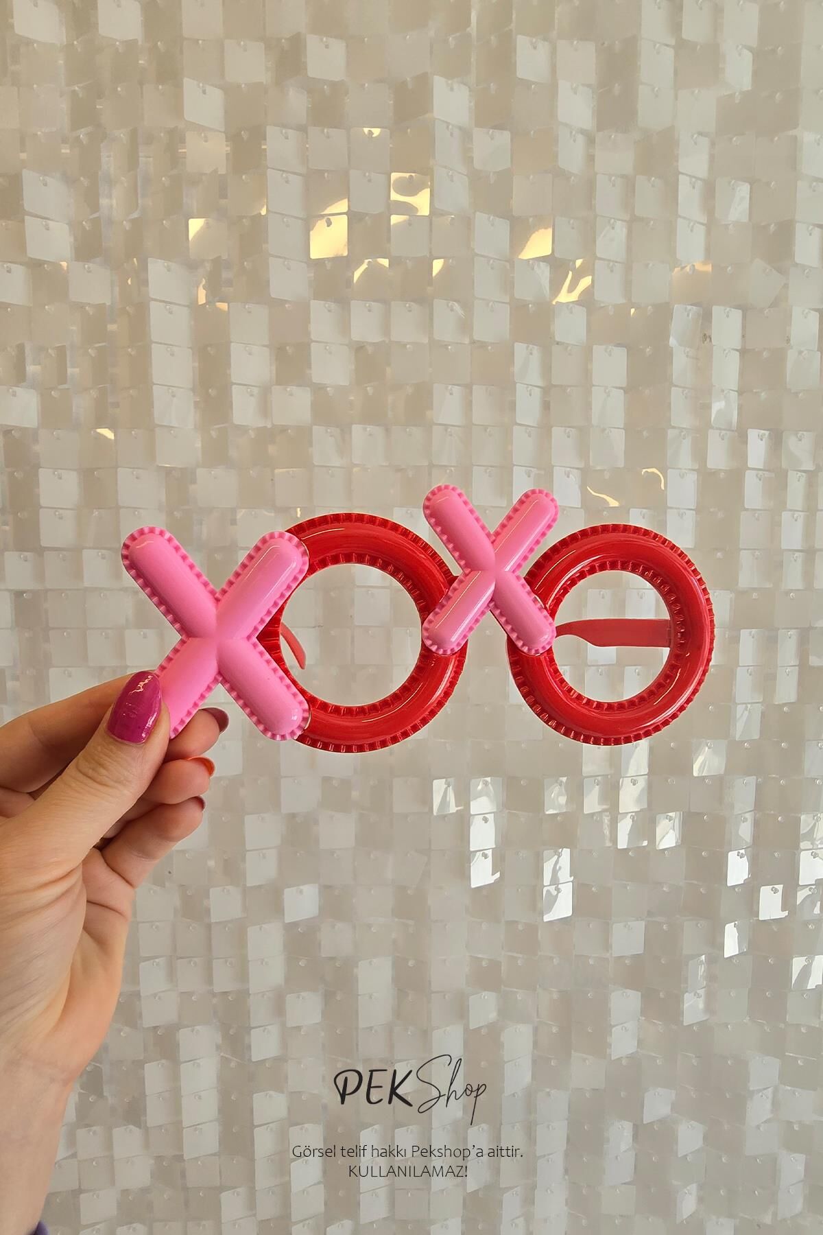 Mat Xoxo Gözlük Parti Gözlüğü Bekarlığa Veda Gözlüğü