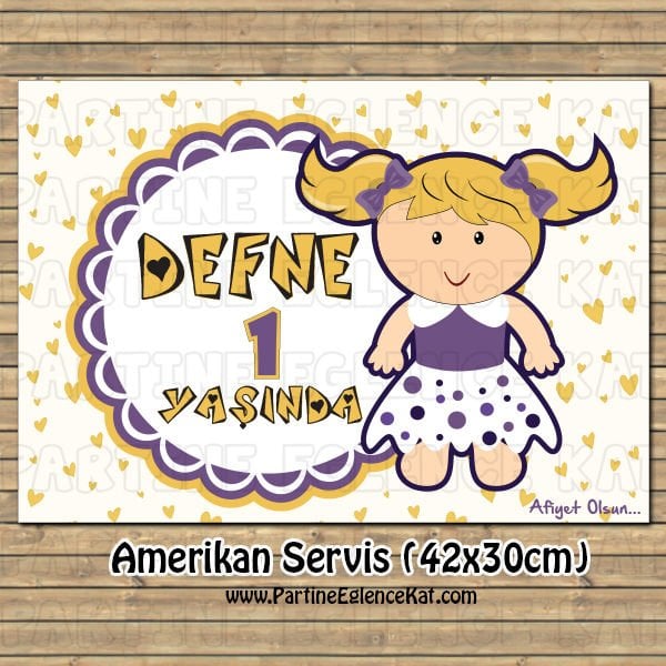 Amerikan Servis - Oyuncak Bebek Konsept