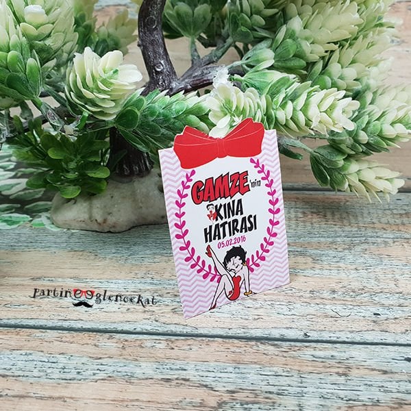 Betty Boop Konseptli Hediyelik Magnet