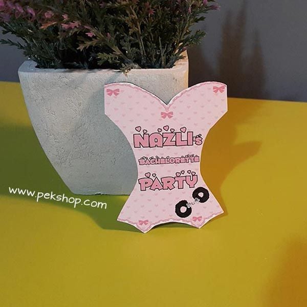 Sexy Bekarlığa Veda Konsept Hediyelik Magnet