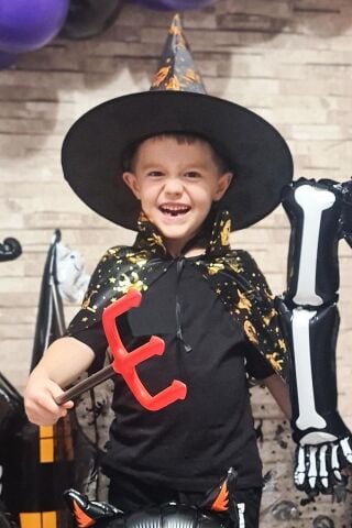 Halloween Mızrak Şeytan Mızrağı Kırmızı Cadılar Bayramı Mızrak 50 cm