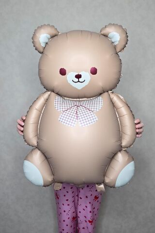 Retro Sevimli Ayı Balon Büyük Teddy Bear Ayı Folyo Balon