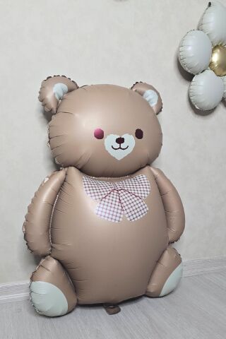 Retro Sevimli Ayı Balon Büyük Teddy Bear Ayı Folyo Balon