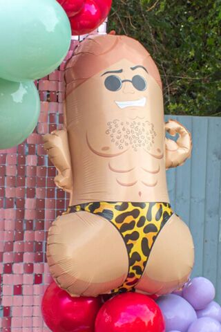 Bekarlığa Veda Parti Balonu Büyük Boy 90 cm Şekilli Folyo Balon