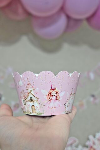 Peri Kızı Konsepti Cupcake Sargısı 10'lu