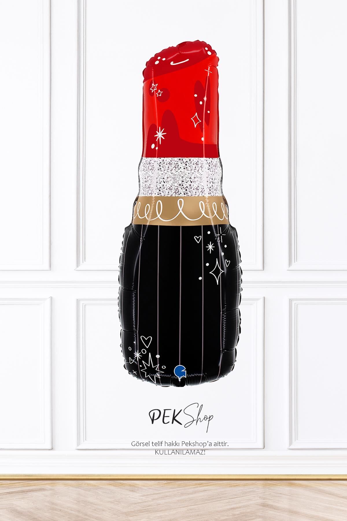 Kırmızı Ruj Folyo Balon Büyük Doğum Günü Bekarlığa Veda Balonu 70cm