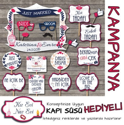 Fuşya-Lacivert Konsept 2li Kampanyalı Paket