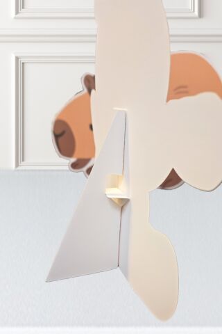 Kapibara Ayaklı Pano Seti Doğum Günü Masa Üstü Panolar