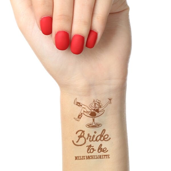 Rodeo Konsept Bride to be Dövme İsme Özel İstiyorum