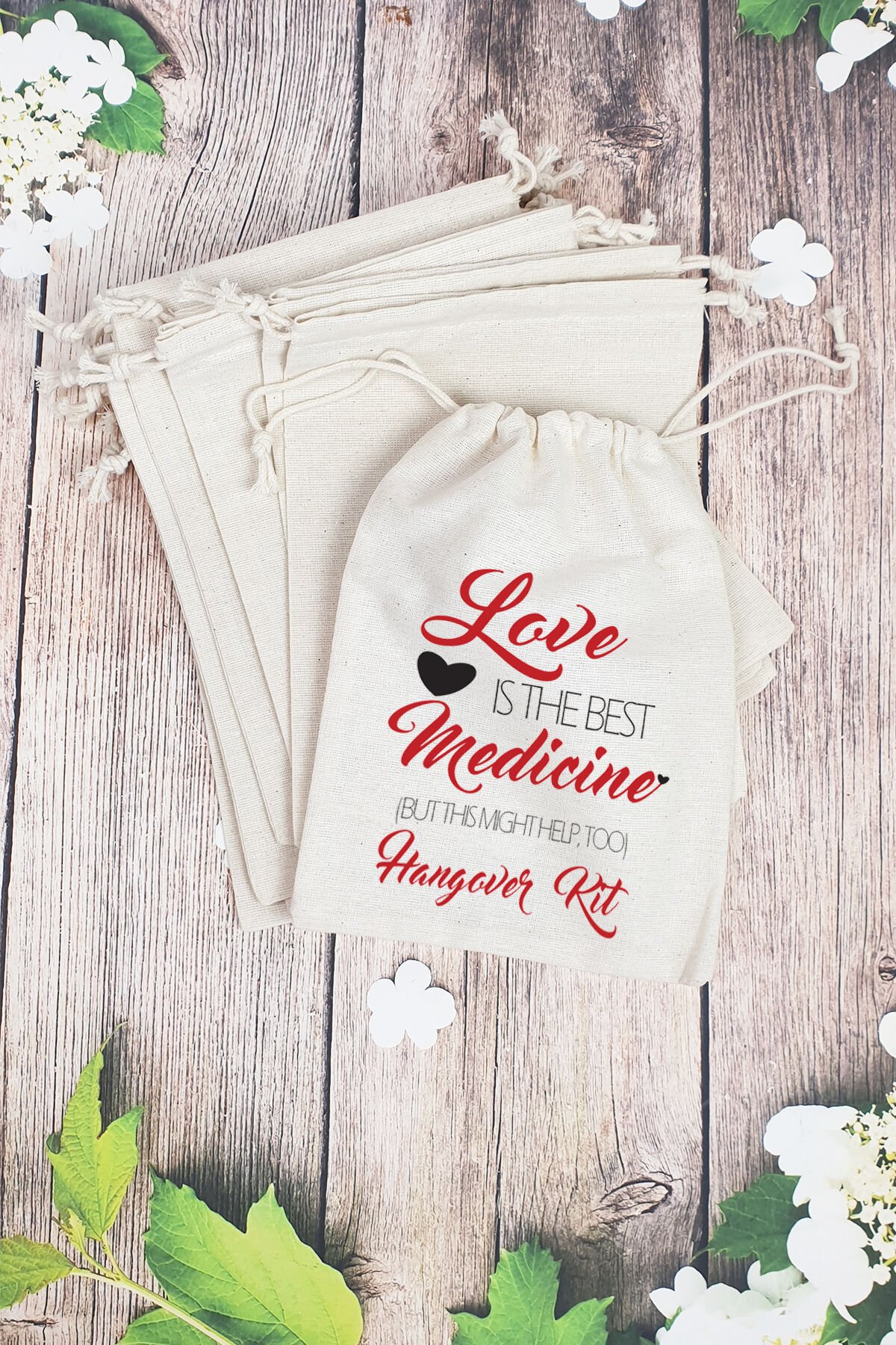 Hangover Kit Kesesi - 10 Adet - Love is the best medicine