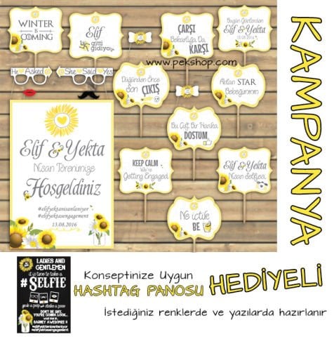 Ayçiçeği Konsept 2li Kampanyalı Paket