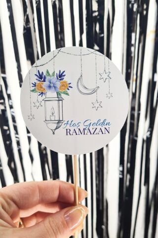 Ramazan Sofrası Kürdan Süsleri Afiyet Olsun İftar Sofrası Lüks Büyük Boy 10lu Paket