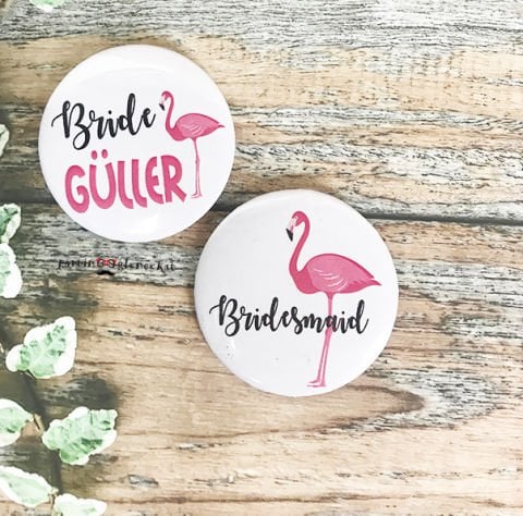 Flamingo Bride Rozet