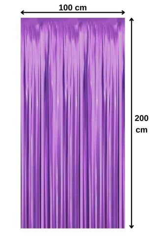 Fon Perde Kapı Perdesi Mor Renkli Arka Fon Süs Parti Fonu