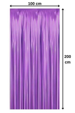 Fon Perde Kapı Perdesi Mor Renkli Arka Fon Süs Parti Fonu