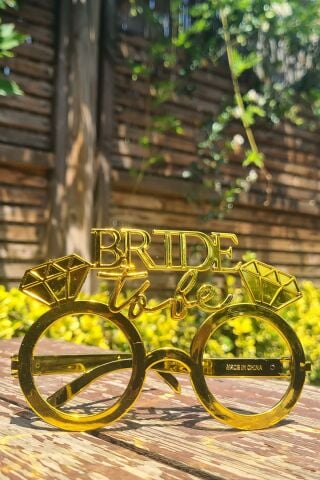 Bride To Be Gözlük GOLD Tektaşlı Model Bride Gözlük