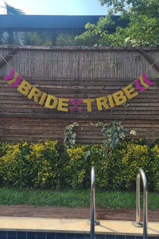 Bride Tribe Banner Bride Party Yazı Duvar Süsü
