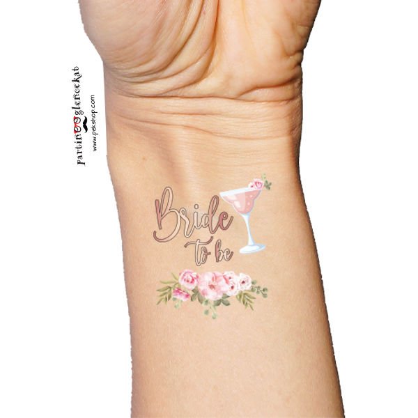 Rose Gold Bride to be Dövme