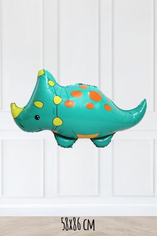 Yeşil Gergedan Folyo Balon