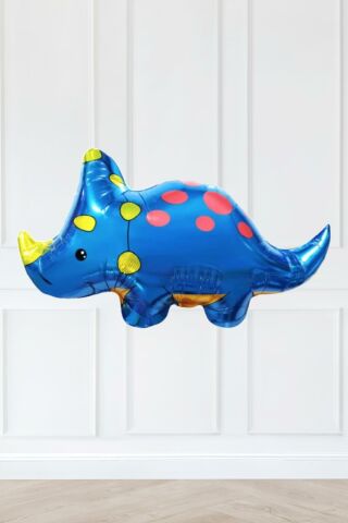 Mavi Gergedan Folyo Balon