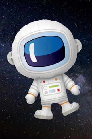 Astronot Konsept Doğum Günü Balonu Büyük Astronot Balon