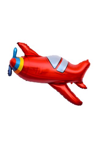 Uçak Şeklinde Büyük Folyo Balon Doğum Günü Parti Balonu