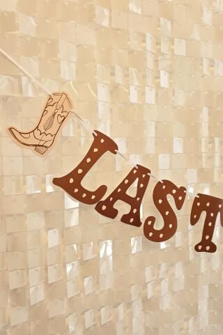 Last Rodeo Konsept Bekarlığa Veda Duvar Süsü