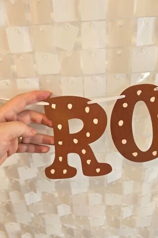 Last Rodeo Konsept Bekarlığa Veda Duvar Süsü