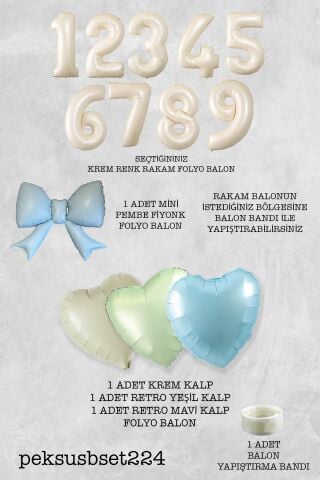 Pembe Fiyonk Yaş Balonu 3 Kalp Balonlu Doğum Günü Balon Seti Set224