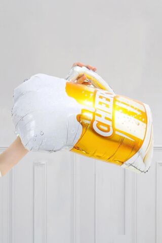 Bira Bardağı Şekilli Folyo Balon Cheers Bira Balon