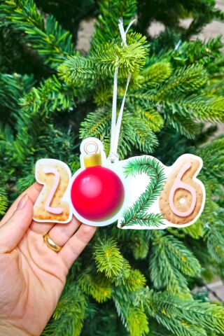 2026 Şekilli Yılbaşı Ağacı Süsü