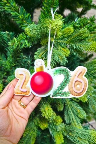 2026 Şekilli Yılbaşı Ağacı Süsü