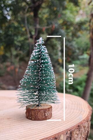 Mini Yılbaşı Ağacı Masa Üstü Süs Çam Ağacı 20cm