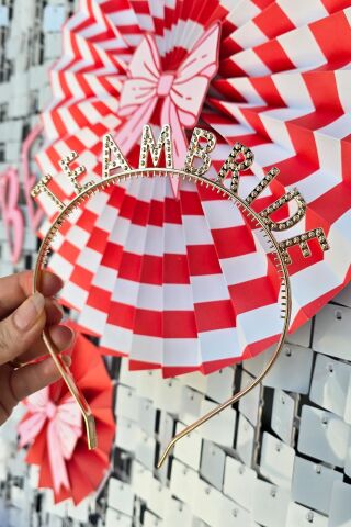 Team Bride Taç Rose Gold Nedime Tacı Bekarlığa Veda Tacı ROSE GOLD Team Bride