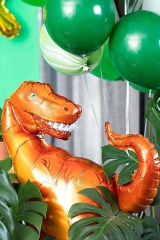 Kızgın T-Rex Dinozor Folyo Balon Dinazor Balon 90cm