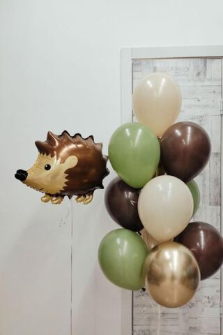 Kirpi Folyo Balon 56cm Woodland Konsept Balon