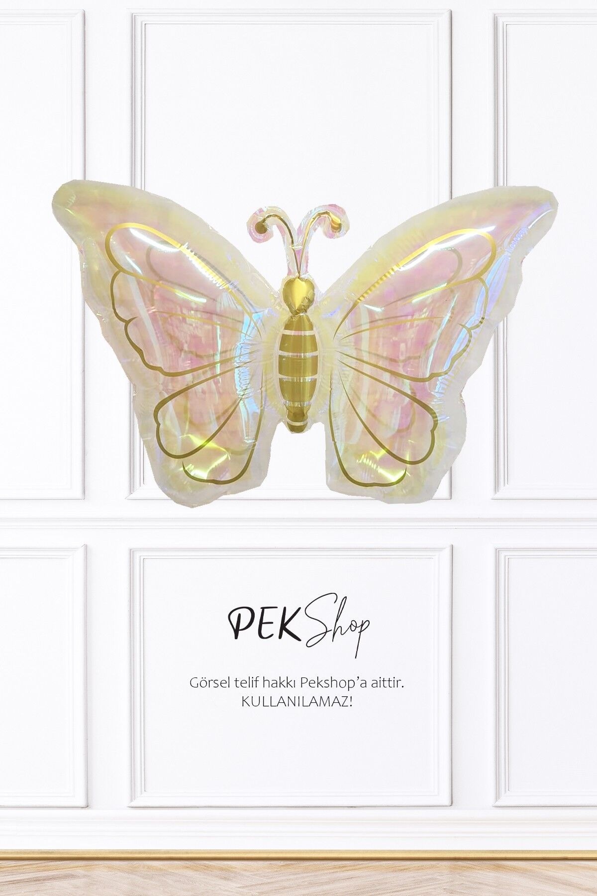 Hologram Kelebek Folyo Balon