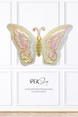 Hologram Kelebek Folyo Balon