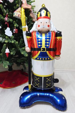 Mızraklı Kurşun Asker Folyo Balon Ayaklı Kurşun Asker Yılbaşı Balonu