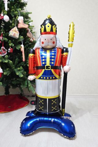 Mızraklı Kurşun Asker Folyo Balon Ayaklı Kurşun Asker Yılbaşı Balonu