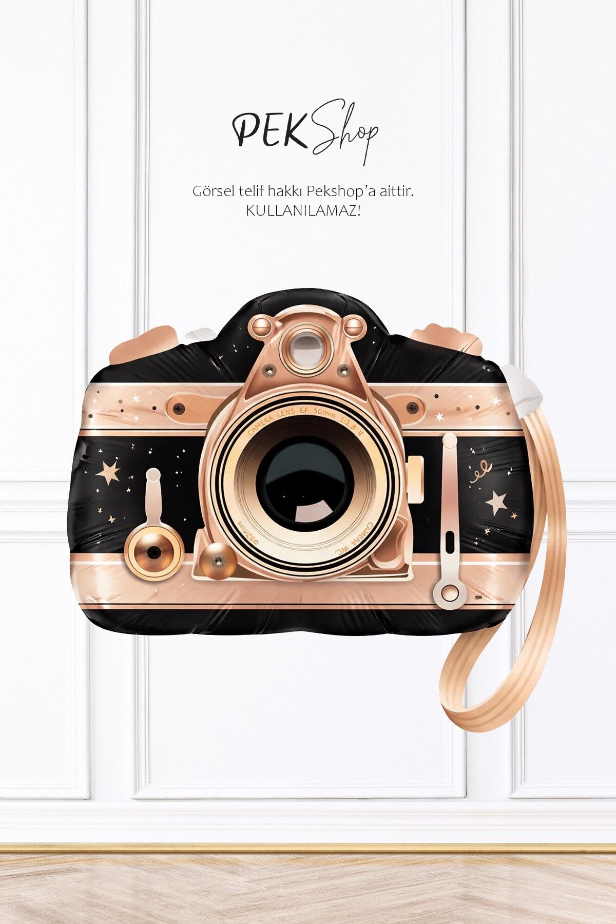 Fotoğraf Makinesi Şeklinde Folyo Balon