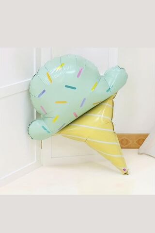 Külahlı Dondurma Balon Dondurma Konsept Doğum Günü Balonu